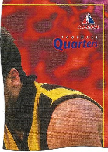 1995 Bewick Enterprises AFLPA Football Quarters #1 Jason Dunstall Front
